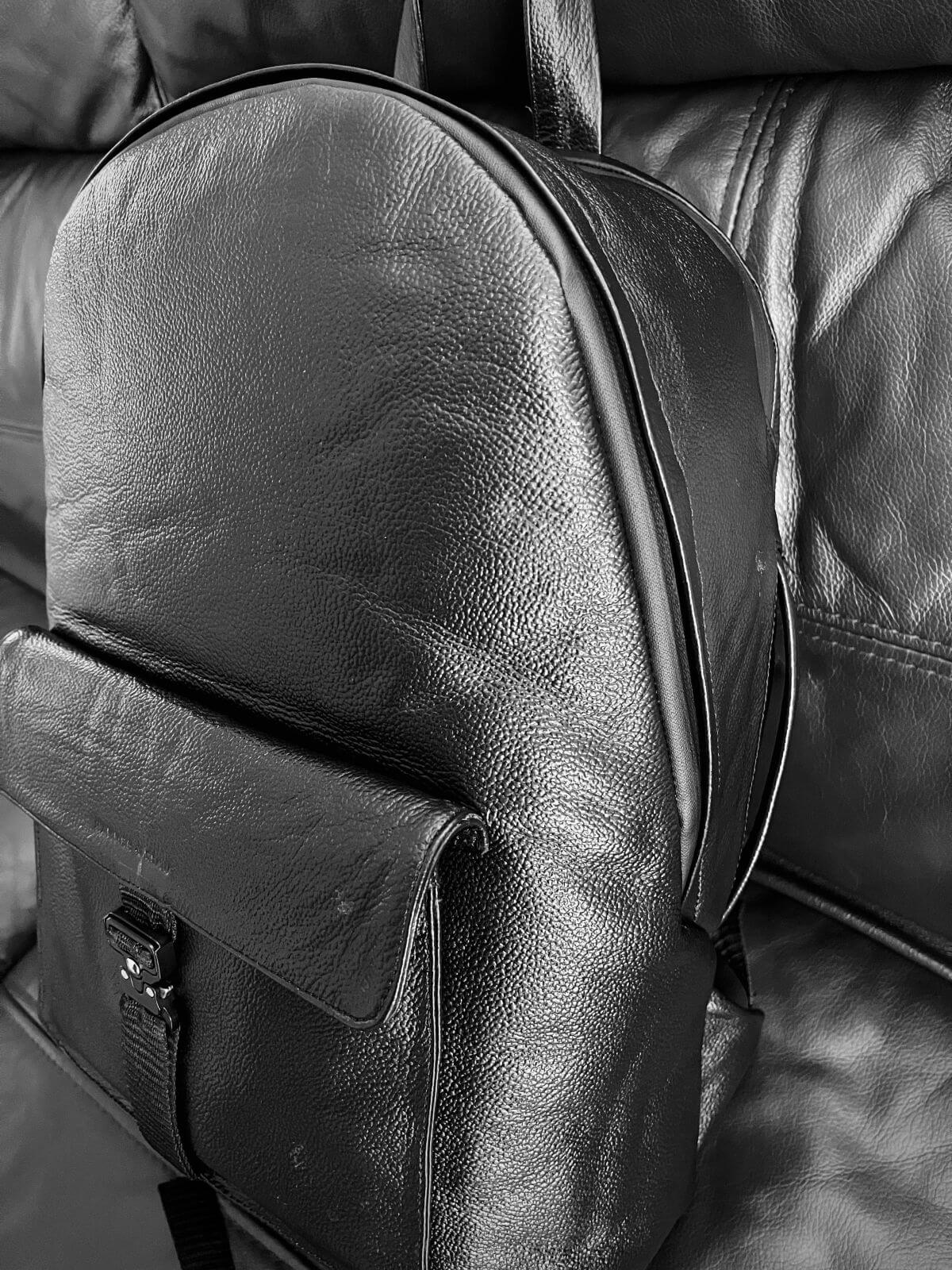The Leather Backpack