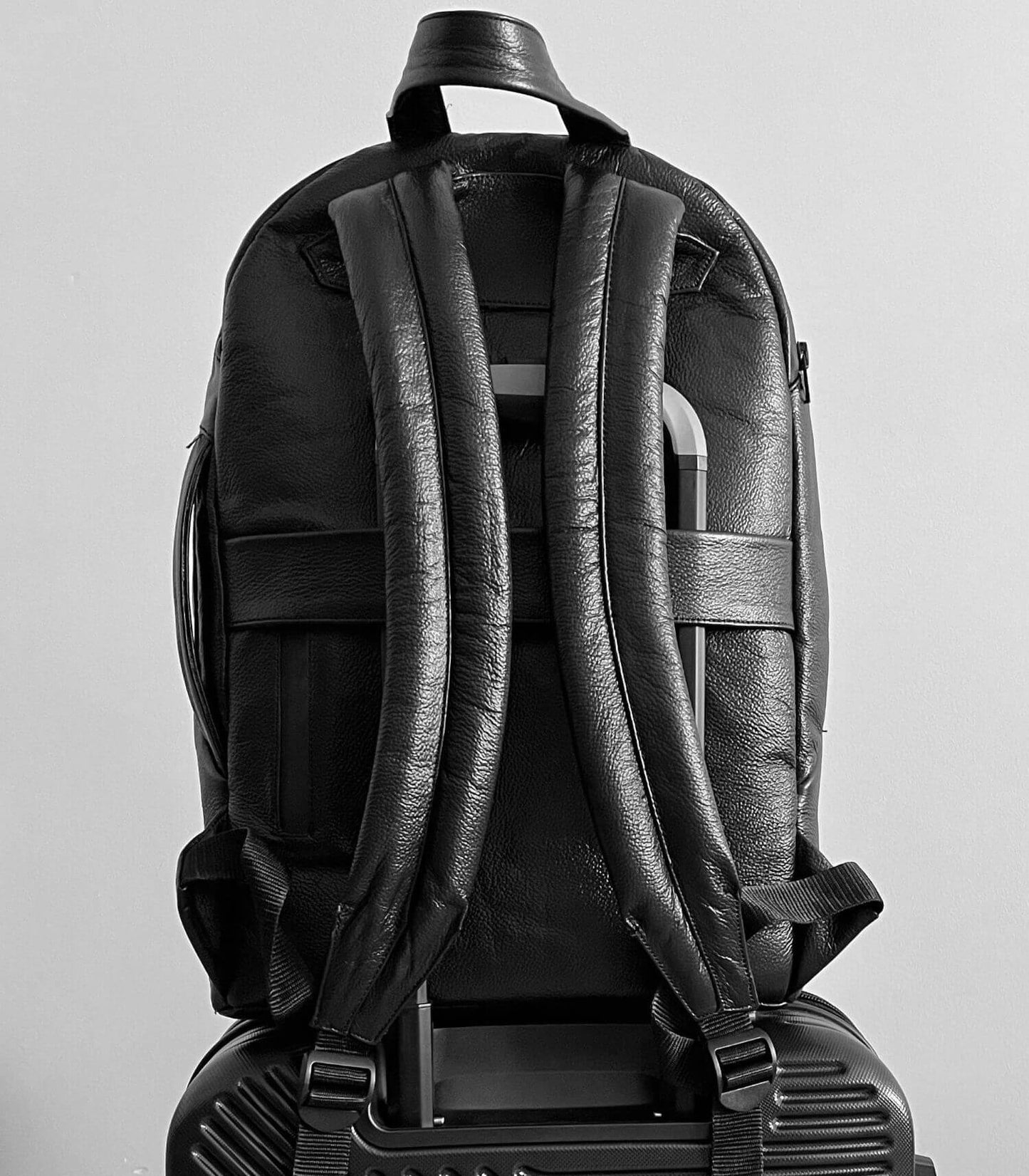 The Leather Backpack