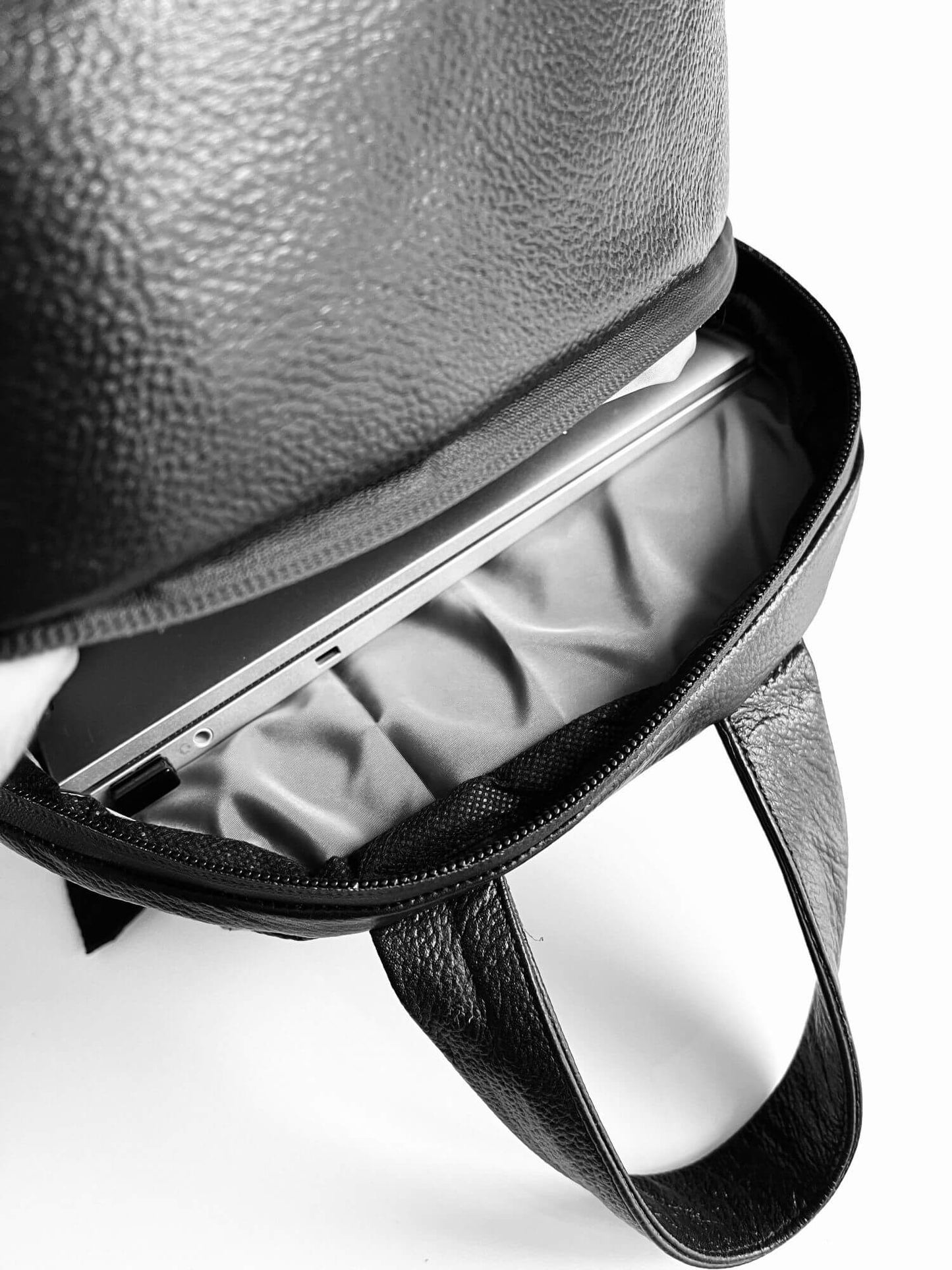 The Leather Backpack