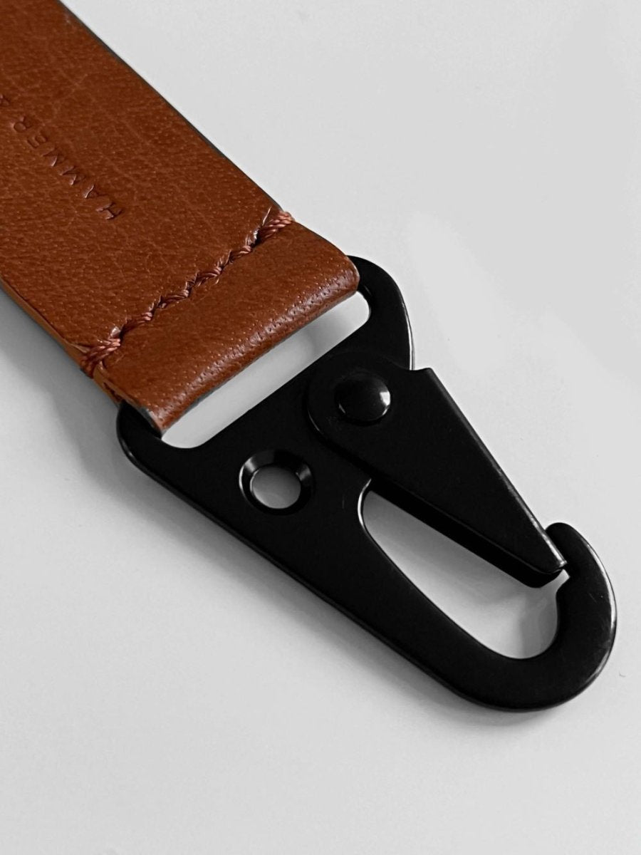 Handstitched Leather Keyring X