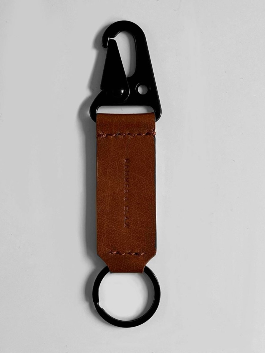 Handstitched Leather Keyring X