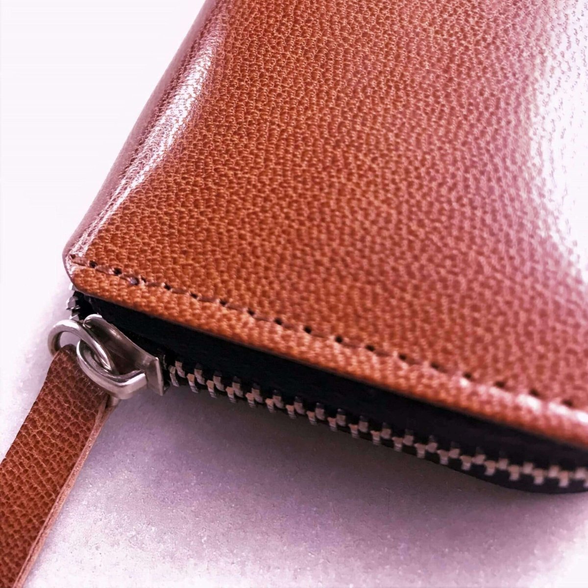 The Bitsy | Zipped Leather Wallet