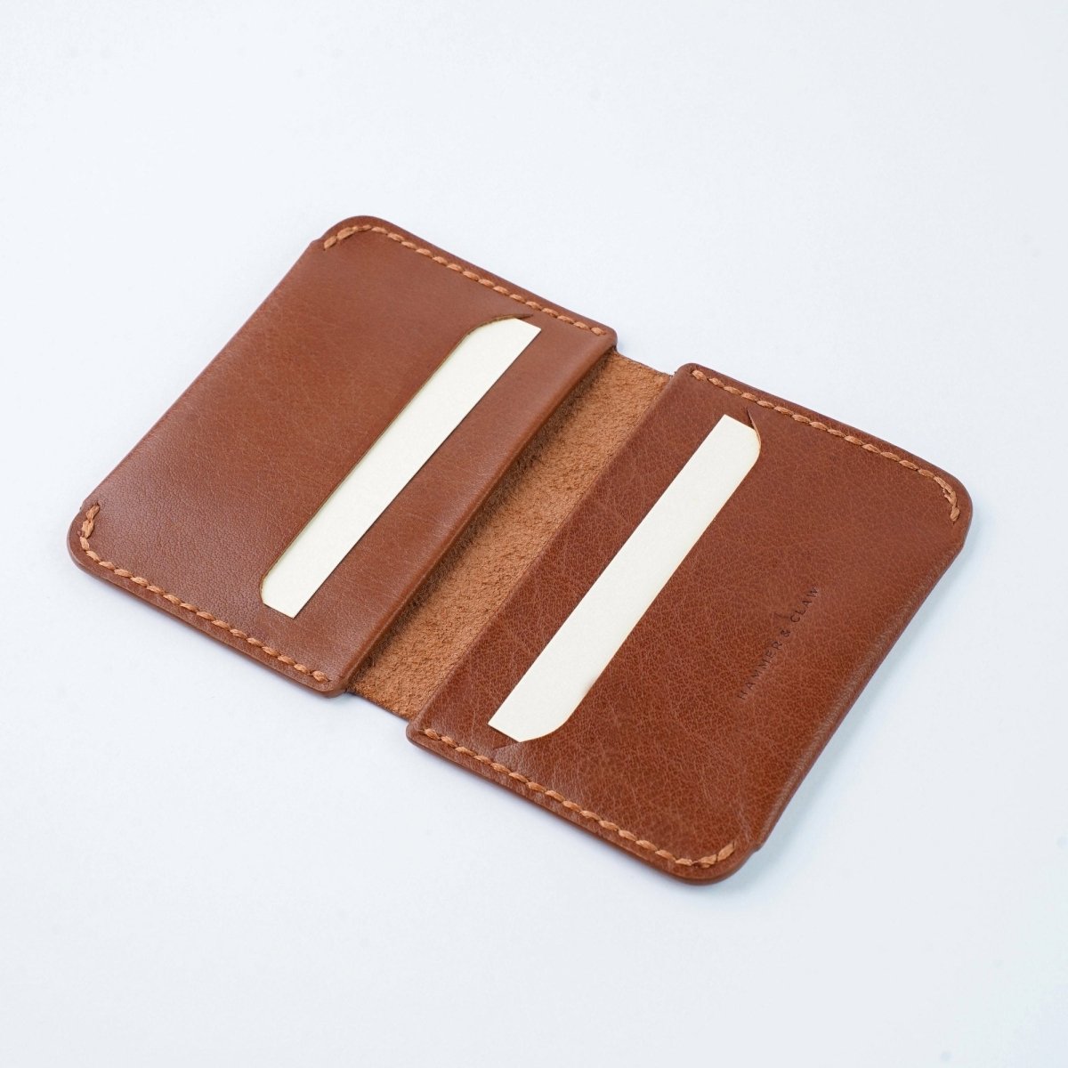 The Nano Brown - Slim Leather Wallet