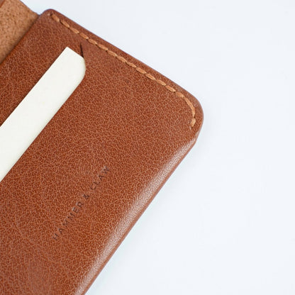 The Nano Brown - Slim Leather Wallet