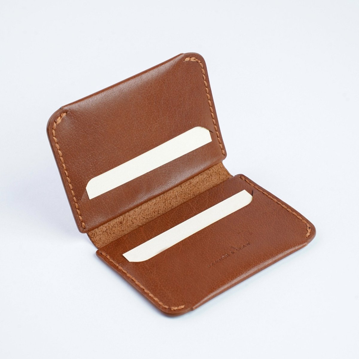 The Nano Brown - Slim Leather Wallet