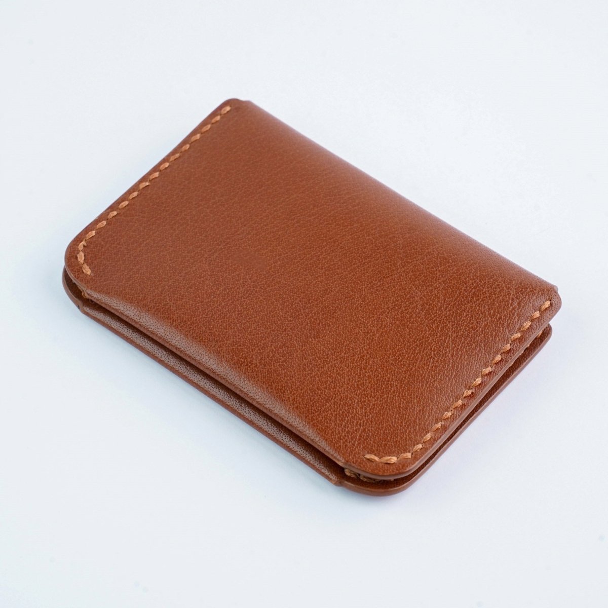 The Nano Brown - Slim Leather Wallet